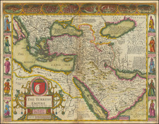 The Turkish Empire. Newly Augmented by John Speed.  1626  By John Speed