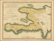 Hispaniola Map By Mathew Carey