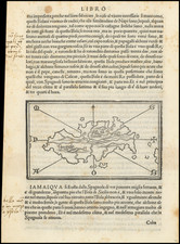 Hispaniola Map By Benedetto Bordone