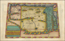 Egypt and North Africa Map By Lorenz Fries