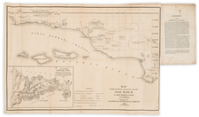 [ California Petroleum ]  A Description of the Recently Discovered Petroleum Region in California.  With a Report on the Same [with:] Map Representing Locality of The Ojai Ranch in Santa Barbara County, California, belonging to the California Petroleum Company 1865 By Benjamin Silliman, Jr.