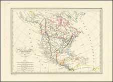 North America Map By Thierry