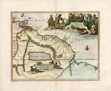 South America Map By John Ogilby