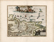 South America Map By John Ogilby