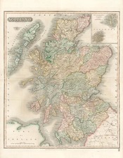 Europe and British Isles Map By John Thomson