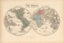 World and World Map By Adam & Charles Black