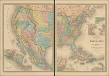 United States, Colorado, Colorado and Idaho Map By Eugène Andriveau-Goujon