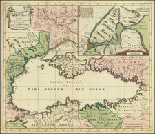 Ukraine, Balkans, Turkey and Turkey & Asia Minor Map By Matthaus Seutter