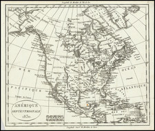 North America Map By Anonymous