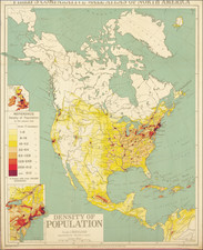 North America Map By George Philip & Son