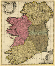 Ireland Map By Peter Schenk