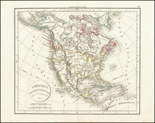 North America Map By Felix Delamarche