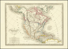 Amerique Septentrionale 1835 By Thierry