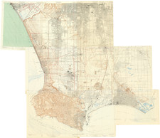 Los Angeles Map By U.S. Geological Survey