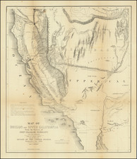 Map of Oregon and Upper California from the surveys of John Charles Fremont and others authorities drawn by Charles Preuss . . .  1848 By John Charles Fremont / Charles Preuss