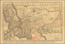 Montana Map By Rand McNally & Company