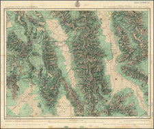 California Map By George M. Wheeler