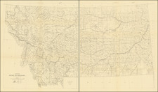 Montana Map By U.S. Geological Survey