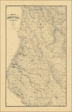 California Map By J.N. Lentell