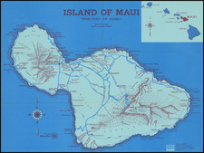 Hawaii and Hawaii Map By Hawaii Tourist Bureau