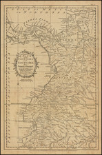 Central America and South America Map By Thomas Kitchin