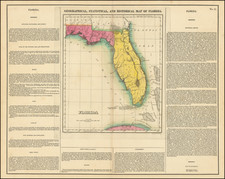 Florida Map By Henry Charles Carey  &  Isaac Lea