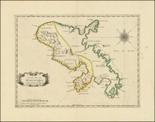 Martinique Map By Pierre Mariette