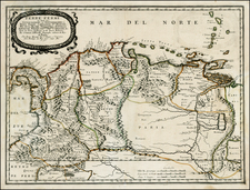 South America Map By Nicolas Sanson