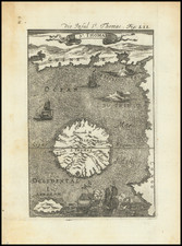 West Africa and African Islands, including Madagascar Map By Alain Manesson Mallet