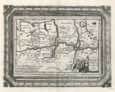 South, Midwest and Plains Map By Pieter van der Aa