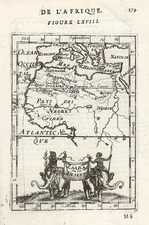 Africa, North Africa and West Africa Map By Alain Manesson Mallet