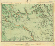 New Mexico Map By George M. Wheeler / Colonel George Ruhlen