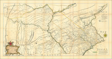 Pennsylvania Map By Nicholas Scull