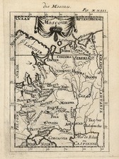 Europe and Russia Map By Alain Manesson Mallet