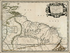 South America Map By Nicolas Sanson