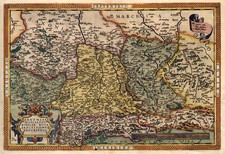 Europe and Germany Map By Abraham Ortelius