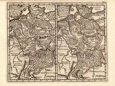 Europe and Germany Map By Philipp Clüver