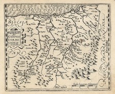Europe and Spain Map By Jodocus Hondius - Michael Mercator