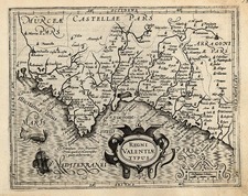 Europe and Spain Map By Jodocus Hondius - Michael Mercator