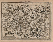 Europe and Switzerland Map By Jodocus Hondius - Michael Mercator