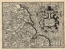 Europe and British Isles Map By Jodocus Hondius - Michael Mercator