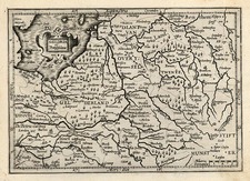 Europe and Netherlands Map By Jodocus Hondius - Michael Mercator