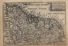 Europe and Netherlands Map By Pieter van den Keere