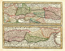 Europe, Switzerland, Austria, Baltic Countries and Germany Map By Adam Friedrich Zurner / Johann Christoph Weigel