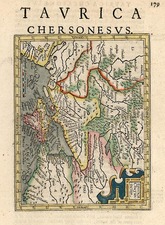 Europe, Russia, Ukraine, Asia, Central Asia & Caucasus and Russia in Asia Map By Henricus Hondius - Gerhard Mercator