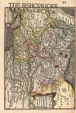 Europe and Netherlands Map By Henricus Hondius - Gerhard Mercator