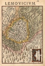 Europe and France Map By Henricus Hondius - Gerhard Mercator