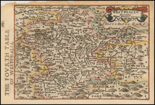 Germany Map By Henricus Hondius - Gerhard Mercator