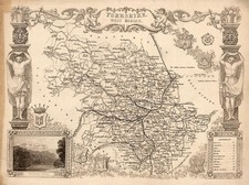 Europe and British Isles Map By Thomas Moule