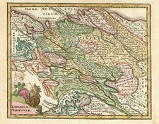 Europe, Russia, Baltic Countries, Asia, Central Asia & Caucasus and Russia in Asia Map By Adam Friedrich Zurner / Johann Christoph Weigel